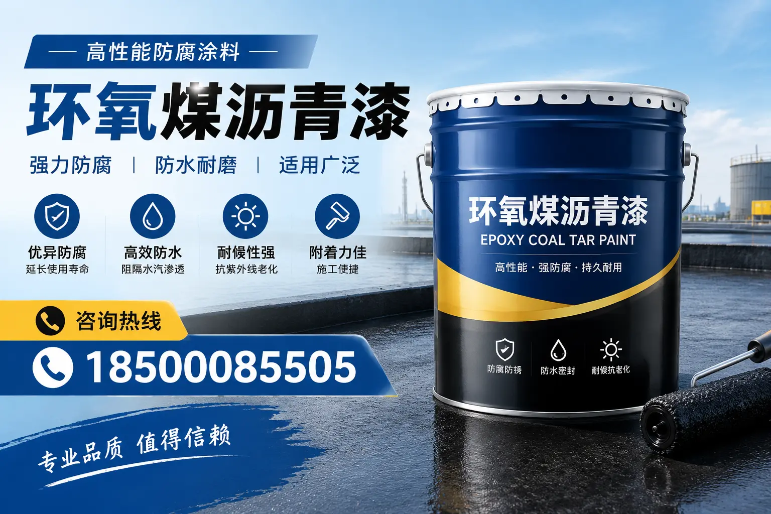 环氧煤沥青漆的主要成分与功能,三门峡用户深度了解